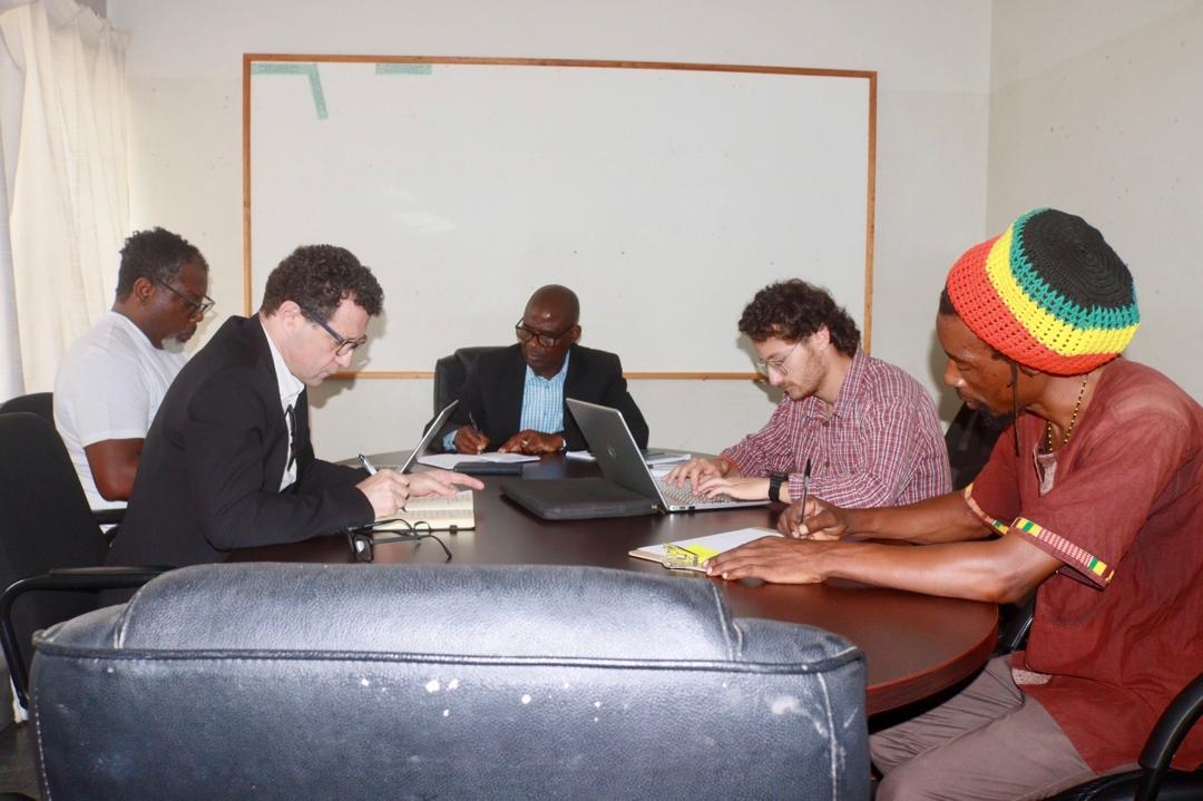Planning meeting with HOTA and University of St Andrews project partners